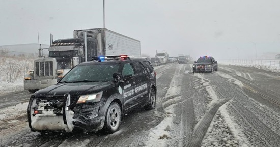 Troopers Respond to Hundreds of Weather-Related Roadway Incidents